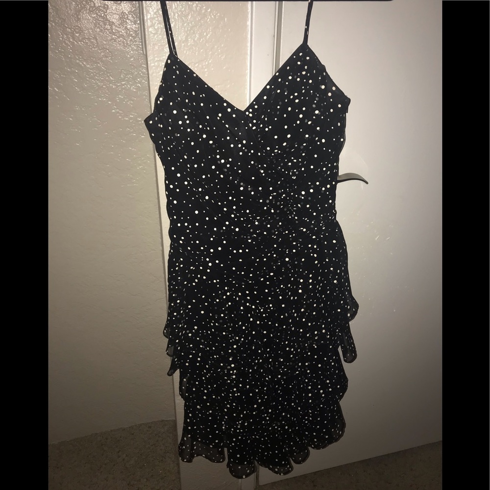 Black and White Cocktail Dress